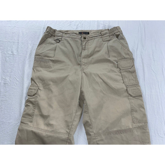 5.11 Tactical TacLite Pro Ripstop Cargo Work, Bush Pants. Men's 38X33, EUC!! - Picture 5 of 9